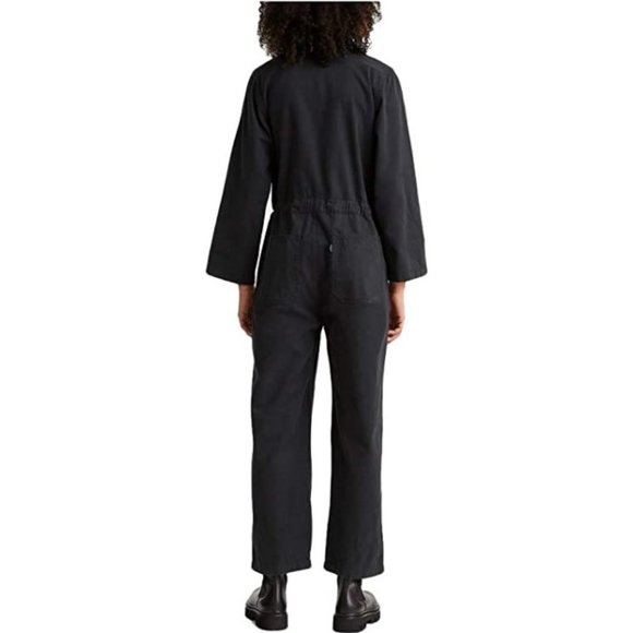 **LAST 1** Levi's Utility Black Rosie Jumpsuit Size L - Picture 3 of 14